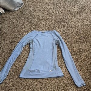 Lululemon Light Blue Women's Long Sleeve Top